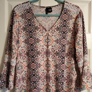 New Direction from Belk Department Store, 3/4 length top